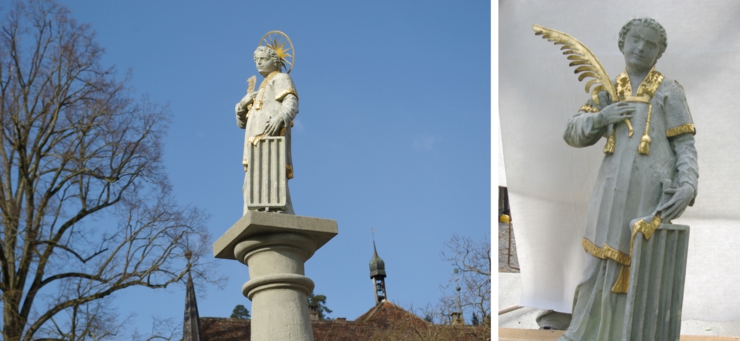 Brunnenfiguren Kartause Ittingen